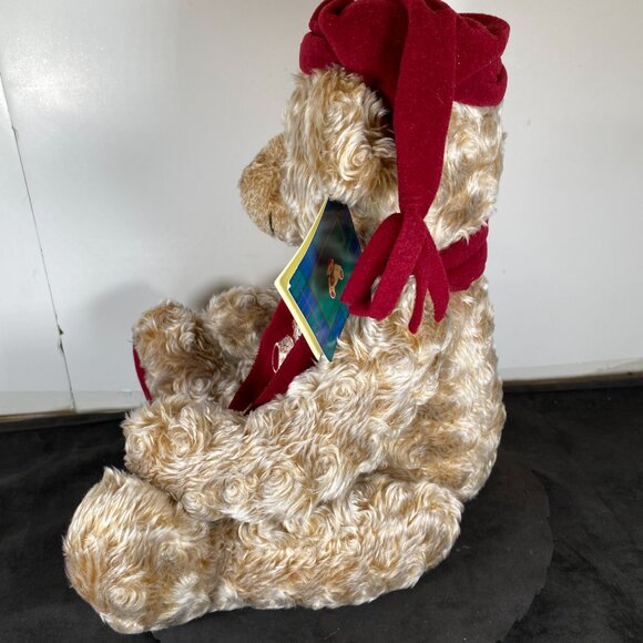 Harrod's 1999 Christmas Bear with Tags, Vintage Harrods of Knightsbridge Bear - Picture 7 of 11
